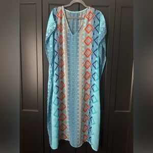 Amazon swim cover up, EUC